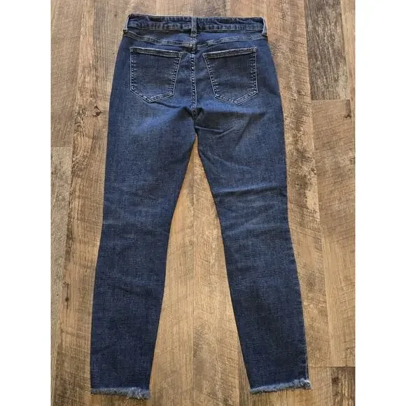 Pistola Lanissa Skinny Distressed Mid Rise Blue Jean Womens Size 27 Stretch - Picture 4 of 4